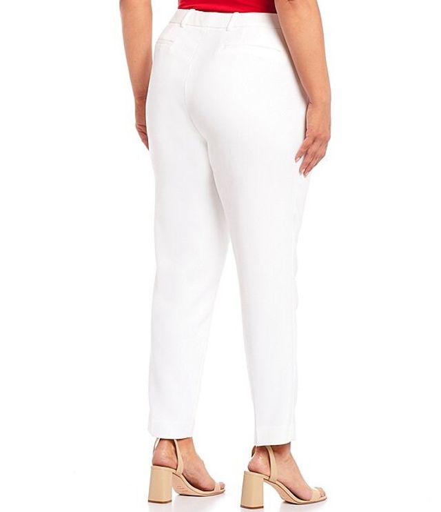 Calvin Klein Plus Stretch Twill Suiting Slim-Leg Pants | The Shops at  Willow Bend