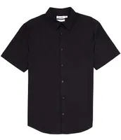 Calvin Klein Short Sleeve Woven Stretch Shirt