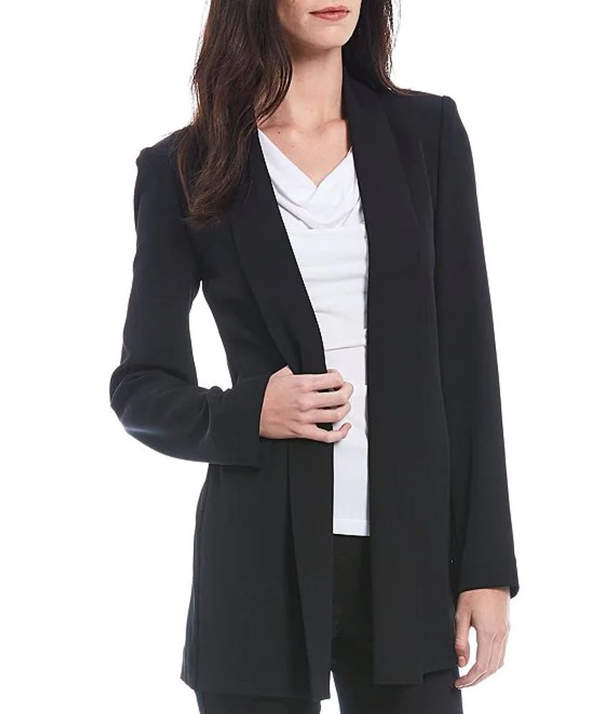 Calvin Klein Soft Suiting Stretch Open-Front Jacket | Alexandria Mall