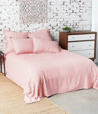 carol & frank Bengal Stripe Bed Blanket