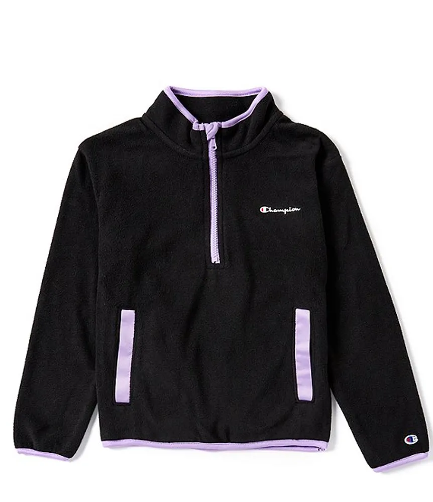 Champion Big Girls 7-16 Micro Fleece Quarter Zip