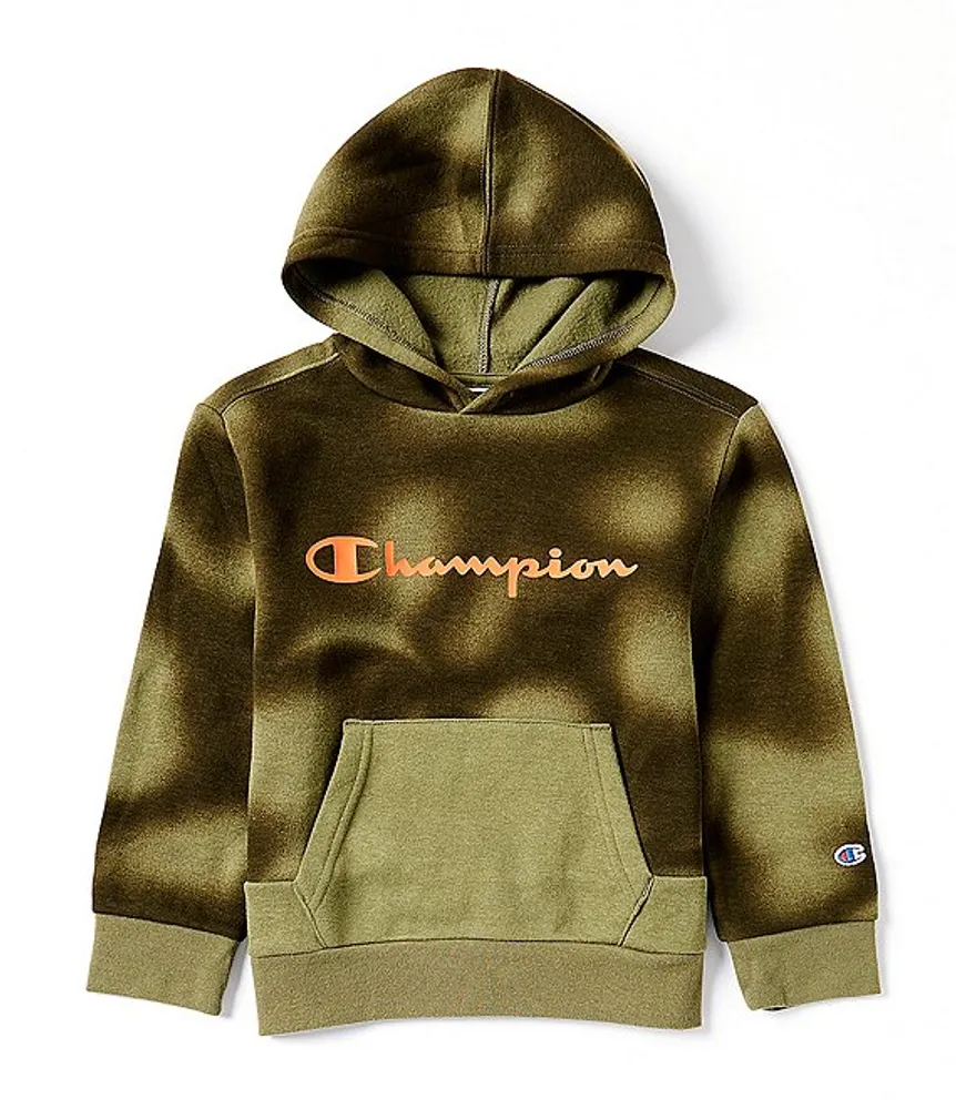 champion long sleeve fleece hoodie