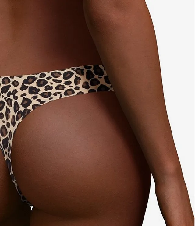 Chantelle Soft Stretch High Rise Leopard Print Seamless Brief Panty