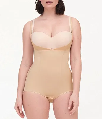 Cacique Open Bust Thigh Shaper Shapewear