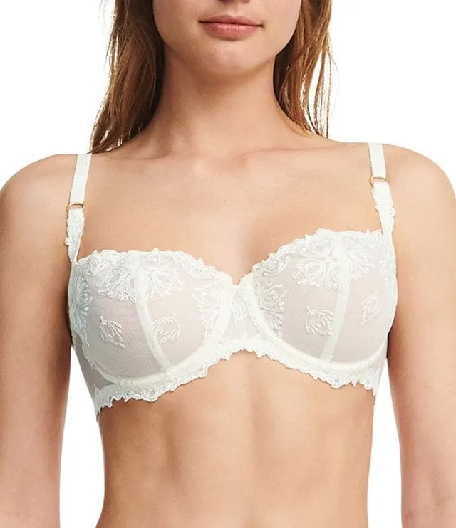 Chantelle e Full Figure Underwire Bra (38DD Ivory) 