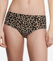 Chantelle Leopard Print Soft Stretch Hipster Panty