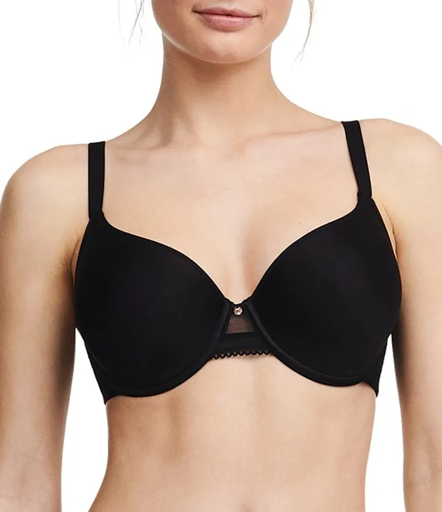 Chantelle Memory Foam Full Coverage Convertible U-Back to Leotard Back  Plunge Bra