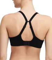 Chantelle Memory Foam Full Coverage Convertible U-Back to Leotard Back Plunge Bra