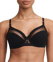 Chantelle Monogram Plunge Underwire Bra