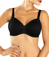 Chantelle Underwire Spacer Full-Busted Contour U-Back Nursing Bra