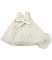 Chantilly Place Baby Girls 12-24 Months Soutache-Bodice Tulle-Skirted Dress