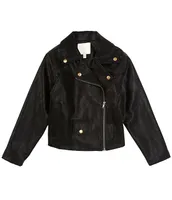 Chelsea & Violet Big Girls 7-16 Moto Jacket