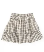 Chelsea & Violet Big Girls 7-16 Two Tier Ruffle Mini Skirt