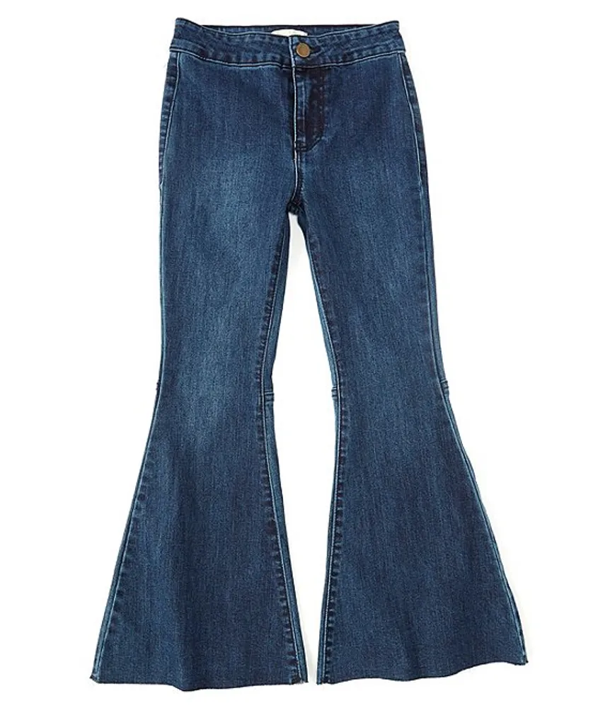 Chelsea & Violet Girls Big 7-16 Denim Exaggerated Flare Jeans