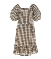 Chelsea & Violet Little Girls 2T-6X Puff Sleeve Dress