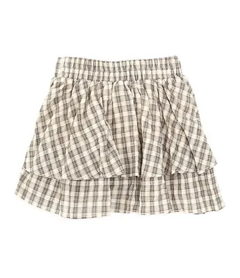 Chelsea & Violet Little Girls 2T-6X Two Tier Ruffle Mini Skirt