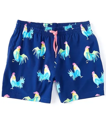 Chubbies Fowl Play 5.5#double; Inseam Swim Trunks