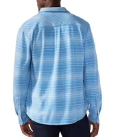 Chubbies Long Sleeve Relaxed-Fit Stripe Shirt