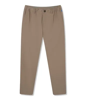 Empyre Creager Stretch Elastic Waist Brown Jogger Pants