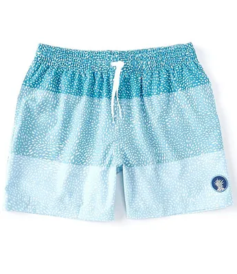 Chubbies Family Matching The Whale Sharks 5.5#double; Inseam Stretch Swim Trunks