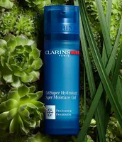 Clarins CLARINSMEN Super Hydrating Moisturizer Cooling Gel, All Skin Types