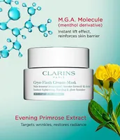 Clarins Cryo-Flash Instant Lift Effect and Glow Boosting Face Mask