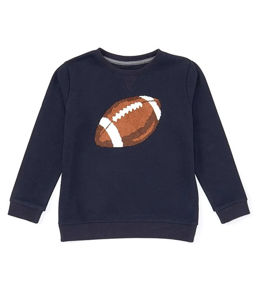 Adventurewear 360 Little Boys 2T-6 Long Sleeve Chenille Football Sweatshirt