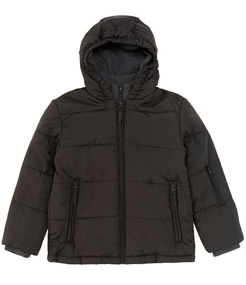 Class Club Big Boys 8-20 Long Sleeve Hooded Puffer Snow Jacket