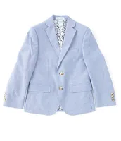 Class Club Big Boys 8-20 Chambray Blazer