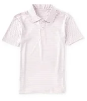 Class Club Big Boys 8-20 Short Sleeve Feeder Stripe Polo