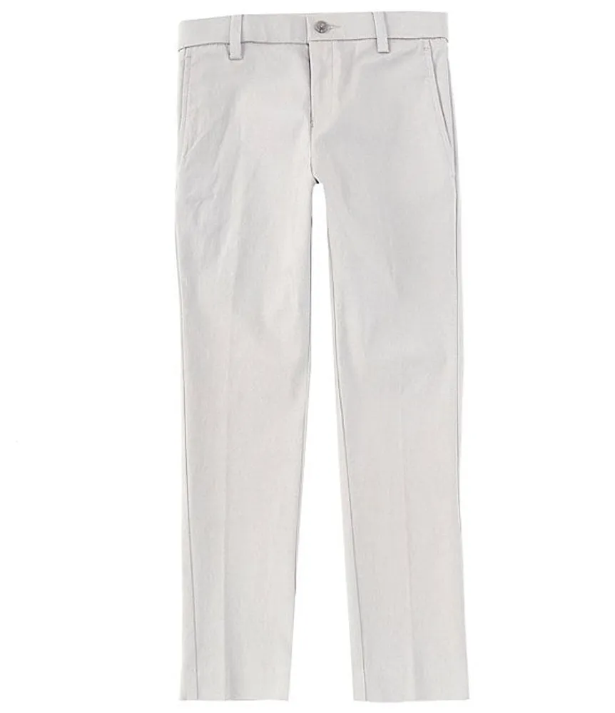Calvin Klein Big Boys Husky Stretch Suit Pants - Macy's