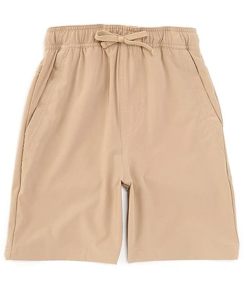 Class Club Kinetic Big Boys 8-20 Mini Grid Pull-On Shorts