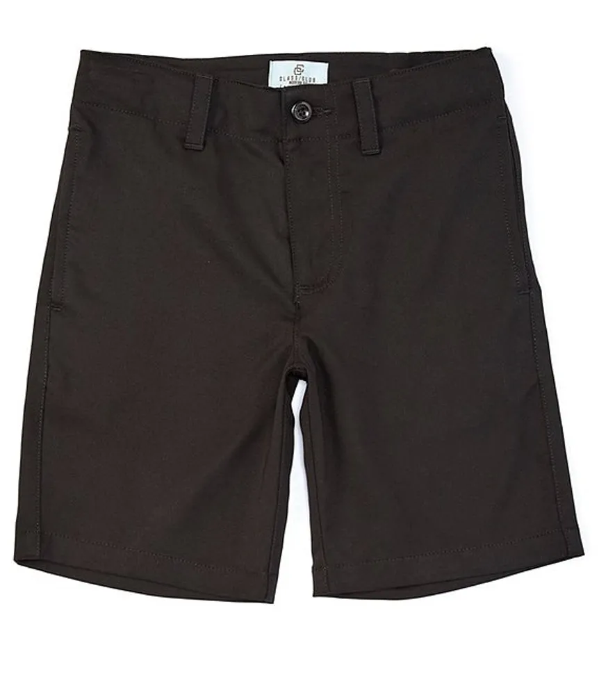 Class Club Little Boys 2T-7 Flat Front Stretch Twill Shorts