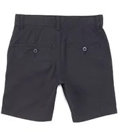 Class Club Little Boys 2T-7 Flat-Front Stretch Twill Shorts