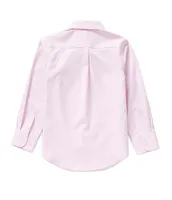 Class Club Little Boys 2T-7 Long Sleeve Solid Synthetic Dress Shirt