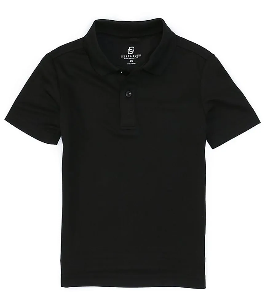 Class Club Little Boys 2T-7 Short-Sleeve Double-Knit Synthetic Performance Polo Shirt