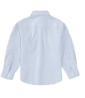 Class Club Little Boys 2T-7 Long Sleeve Stretch Oxford Packaged Dress Shirt