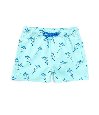 Class Club Little Boys 2T-7 Swordfish Swim Trunks