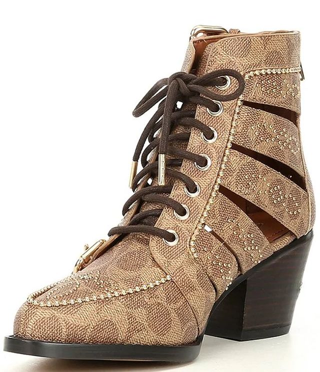 paisley bootie coach