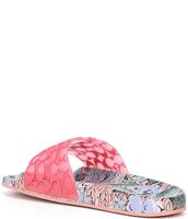 COACH Udele Floral Logo Sport Slides | Alexandria Mall