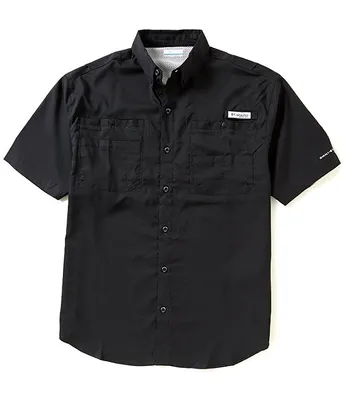 Columbia PFG Big & Tall Tamiami II Short-Sleeve Solid Shirt