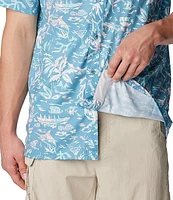 Columbia Super Slack Tide™ Short Sleeve Woven Camp Shirt