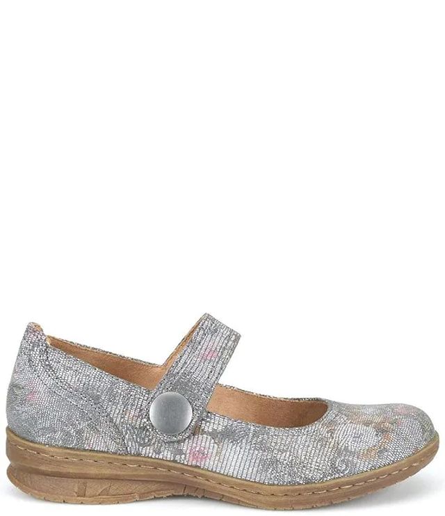 Comfortiva Fabry Floral Leather Sporty Mary-Janes | The Shops at Willow Bend