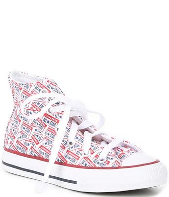 Kids' Chuck Taylor All Star License Plate High Top Sneakers (Toddler)