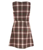 Copper Key Big Girl 7-16 Plaid Pinafore Dress