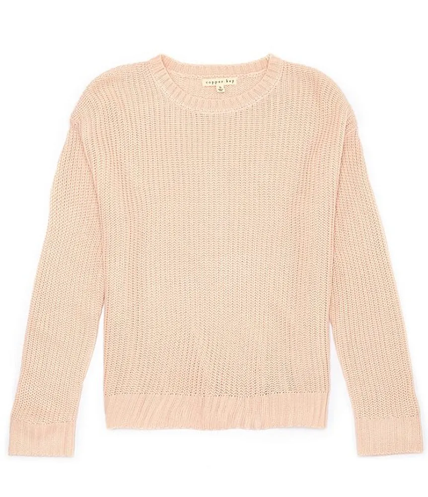 Copper Key Big Girls 7-16 Solid Sweater