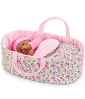 Corolle Dolls Floral Print Carry & Sleeping Bed for 12#double; Baby Doll