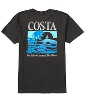 Costa Short Sleeve Gnarly Beach Heathered T-Shirt