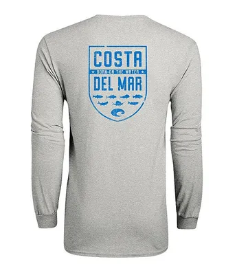 Costa Species Shield Long-Sleeve Graphic T-Shirt
