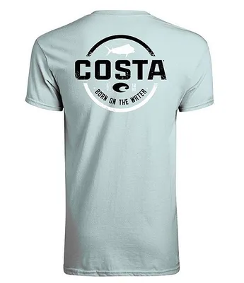 Costa Tech Insignia Short-Sleeve Dorado Rashguard UPF T-Shirt